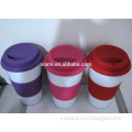 best sale promotion gift colorful two piece silicone cup lid
